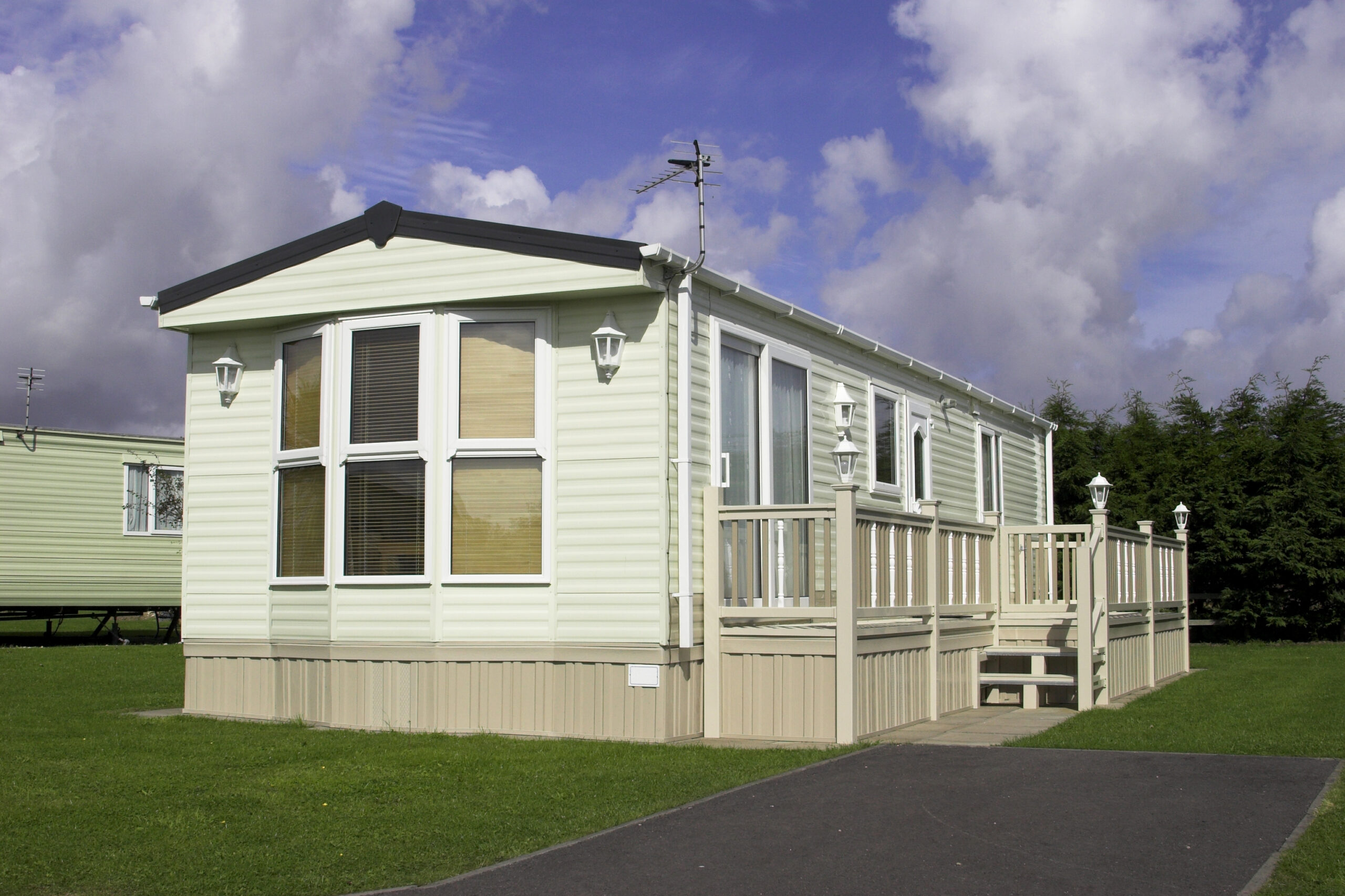 Static Holiday Home A static caravan holiday home